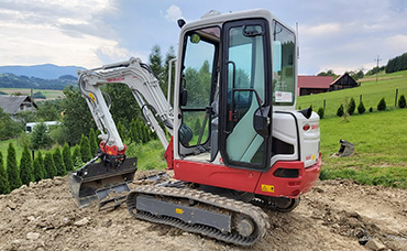 Oferta-usług elektrycznych usługi koparką